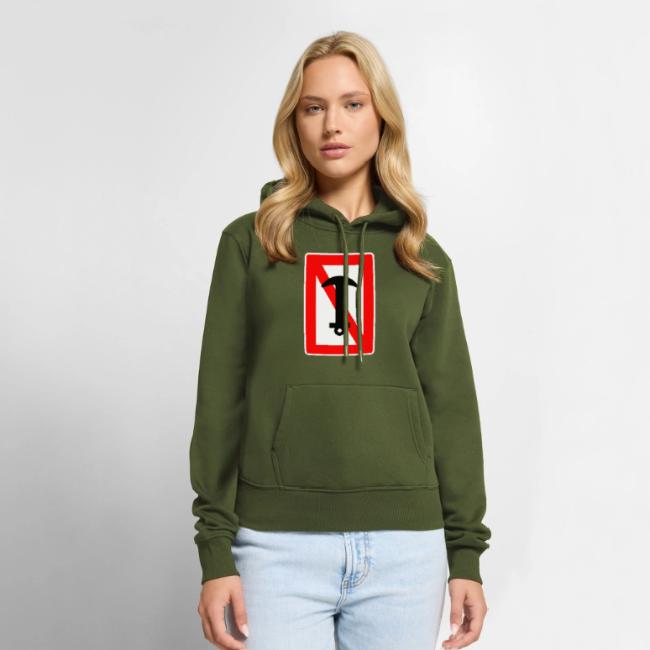 Motiv "Ankerverbot" gedruckt auf Hoodie