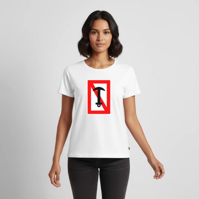 Motiv "Ankerverbot" gedruckt auf T-Shirt