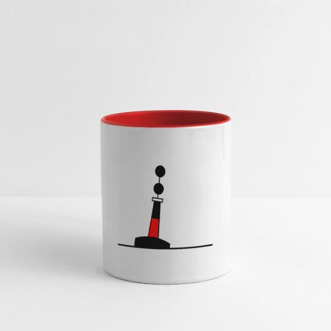 Motiv "Isolated Danger Mark" gedruckt auf Tasse