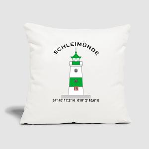 Motiv "LeuchtturmSchleimünde" gedruckt auf Kissen