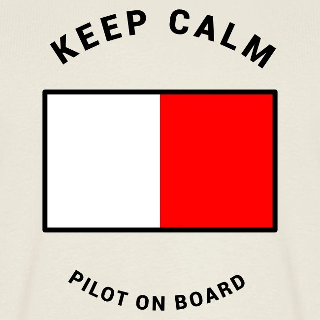 Motiv "Flagge H - Lotse an Bord" 