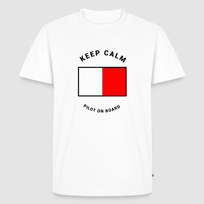 Motiv "Flagge H - Lotse an Bord" gedruckt auf Shirt