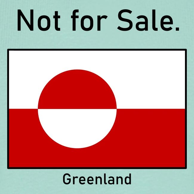 Motiv "Greenland - Not for Sale" 
