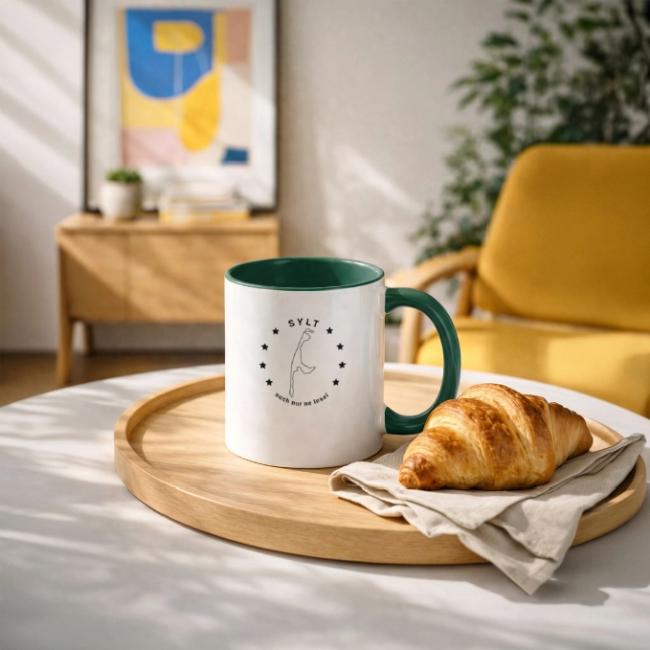 Motiv "Sylt" gedruckt auf Tasse 