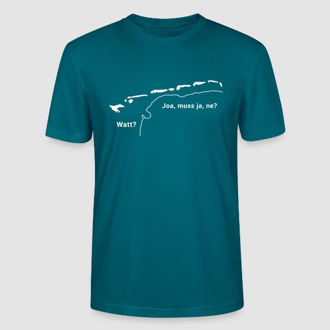 Motiv "Ostfriesische Inseln" gedruckt auf T-Shirt 